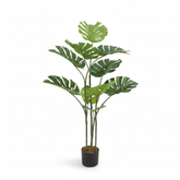 Artificial Statement Green Monstera decor - 4 ft (120 cm)